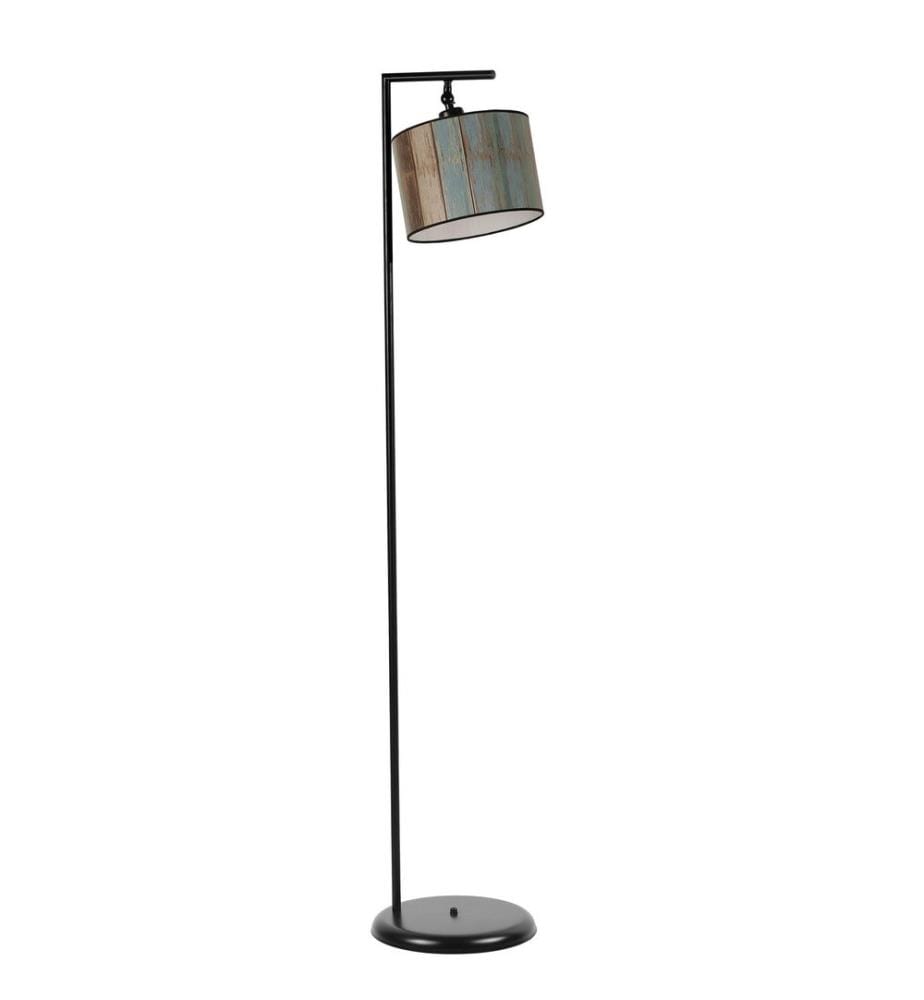 Lampadaire, Multicolor, Metal Body, Metal Cap
