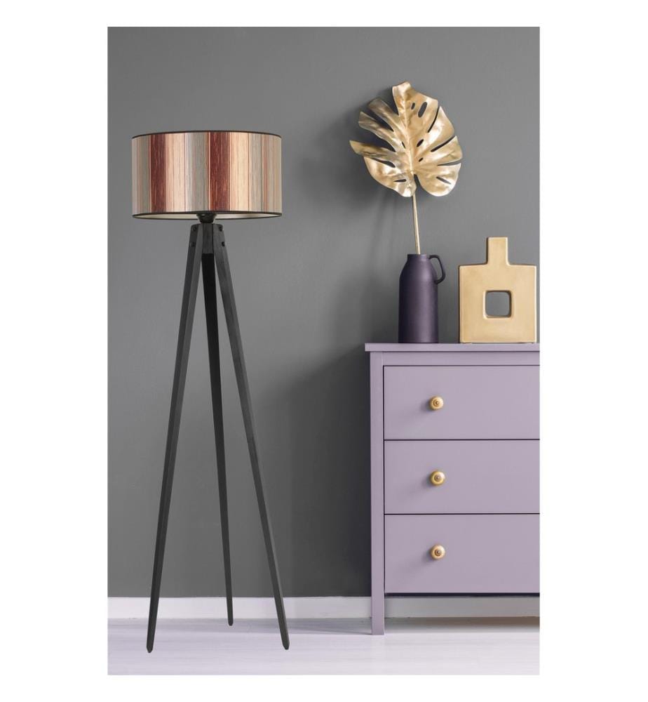 Lampadaire, Multicolor, Wood Body