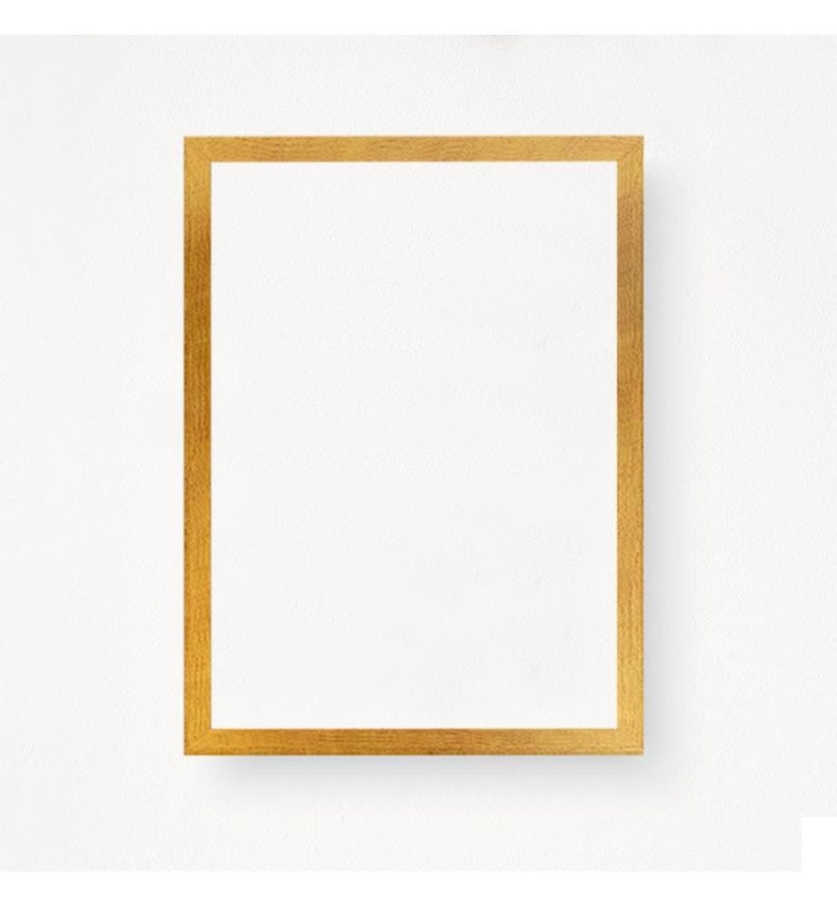 Cadre, or, 100% MDF, cadre en plastique