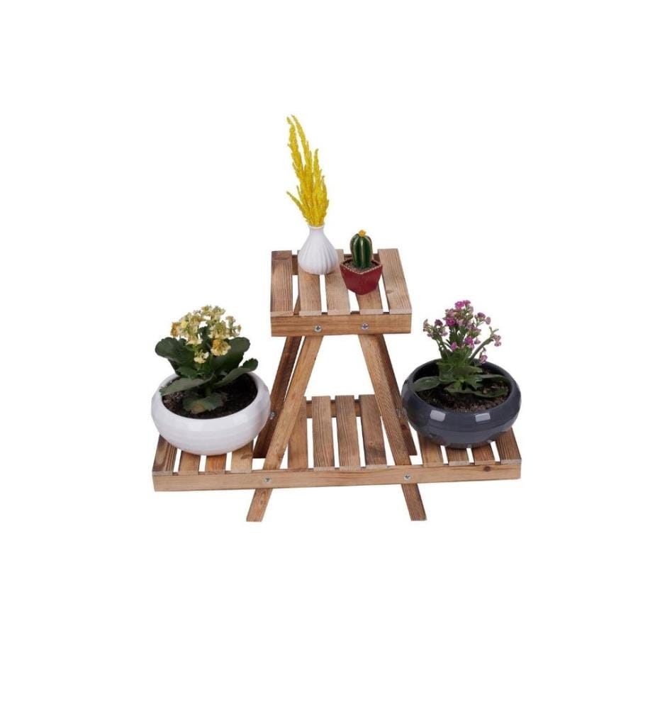 Jardiniere, Naturel, Design spécial, Pot de fleurs en bois