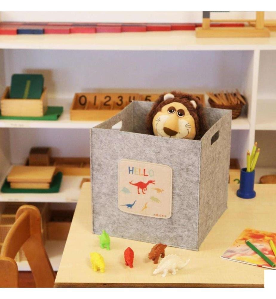 Organisateur de bureau, gris, feutre