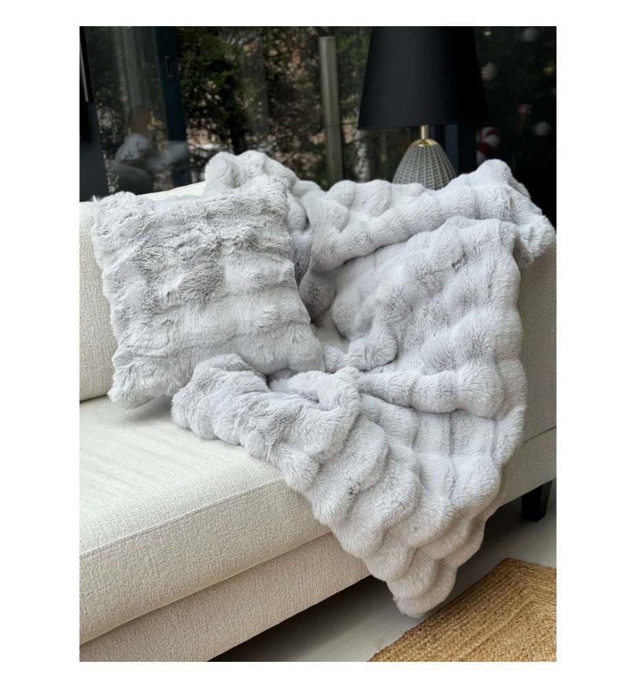 Housse de canapé, Gris, 100% POLYESTER