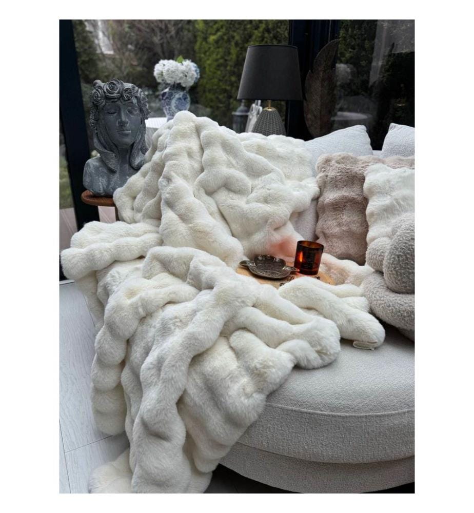 Housse de canapé, crème, 100% POLYESTER