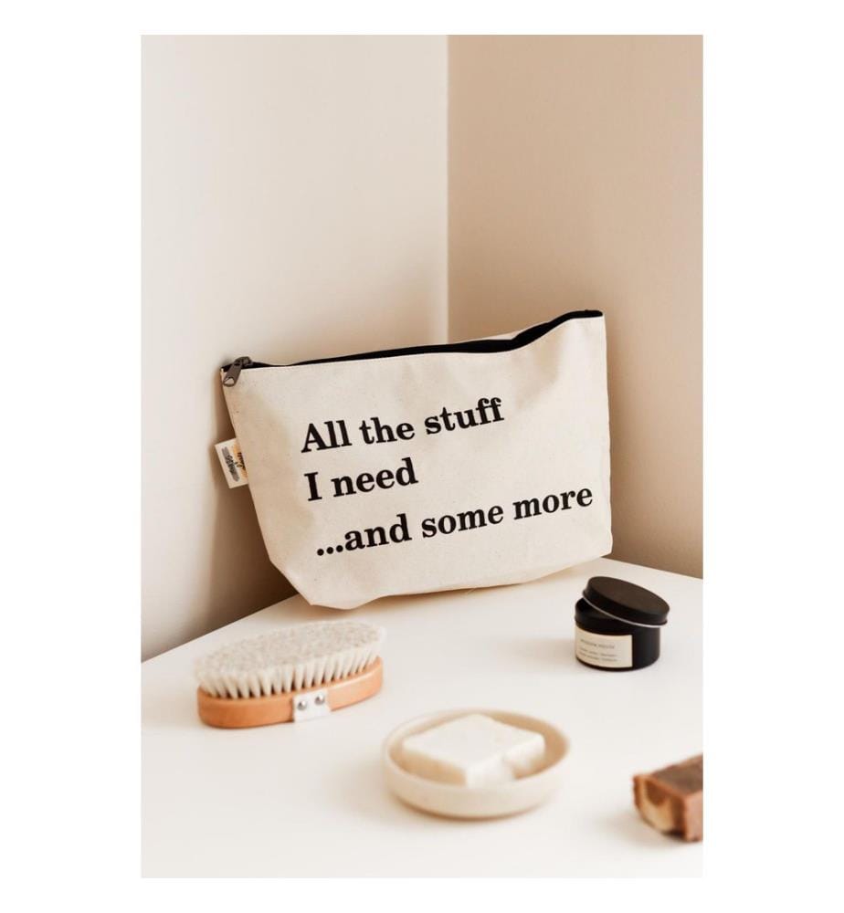 Trousse de maquillage, crème, 100% tissu velours