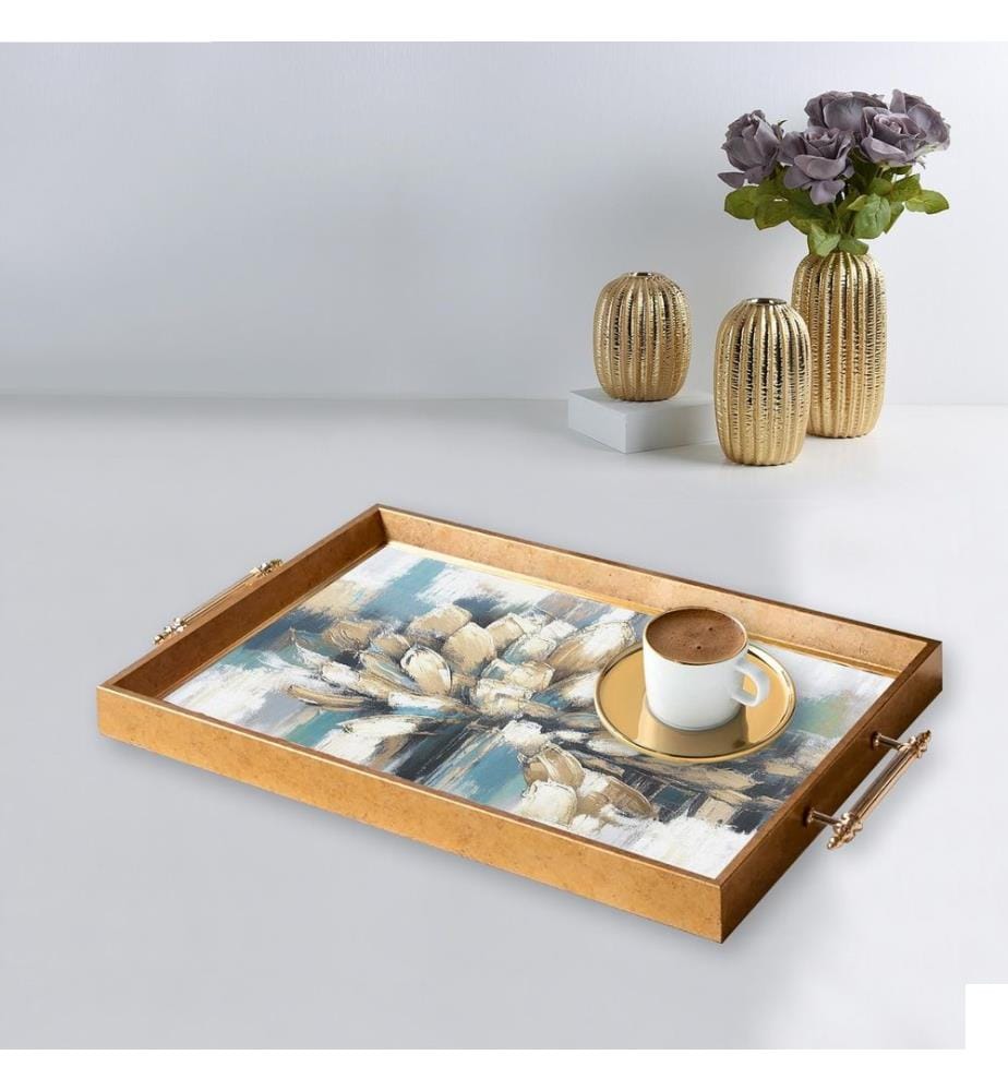 Plateau, Multicolore, 100% VERRE