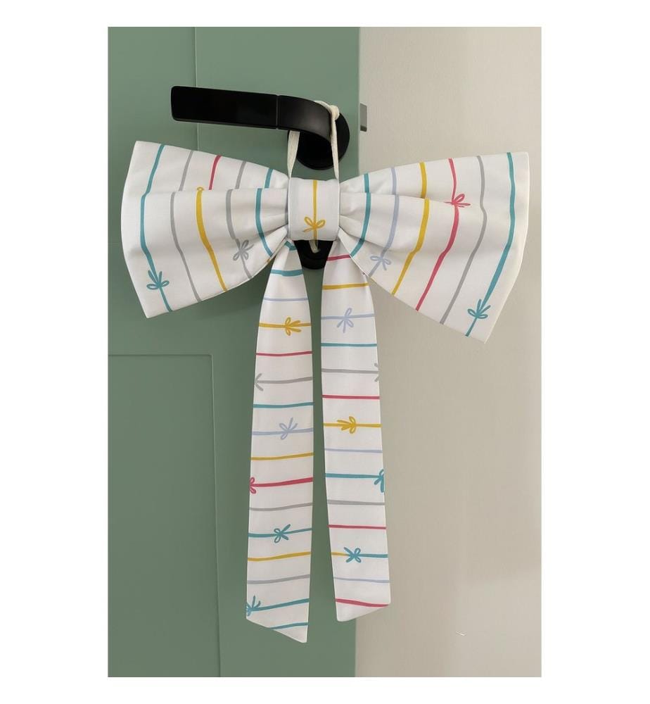 Ornement de porte, Multicolore, Tissu : 80% COTON / 20% POLYESTER