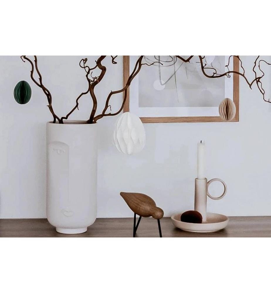 Vase, Blanc, 100% CERAMIQUE
