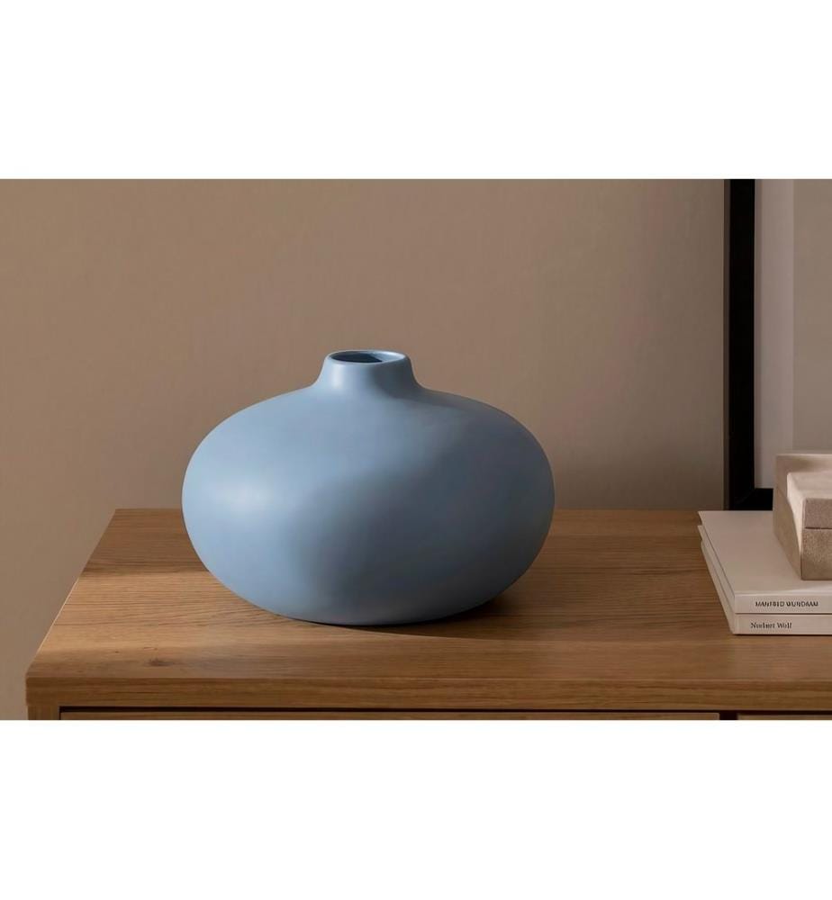 Vase, Bleu, 100% CERAMIQUE