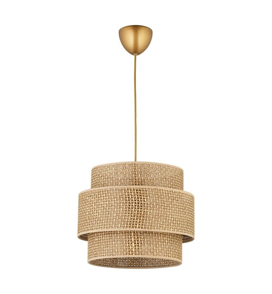 Lustre, brun, corps en plastique