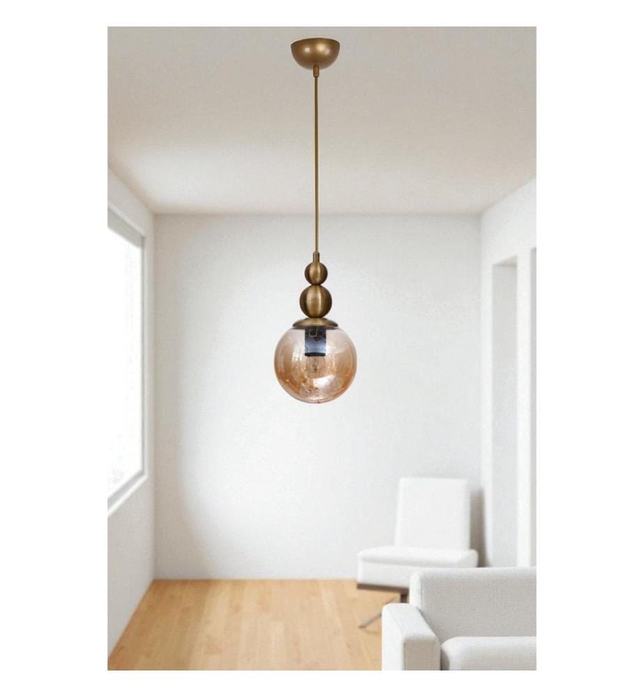 Lustre, miel, or, corps en métal