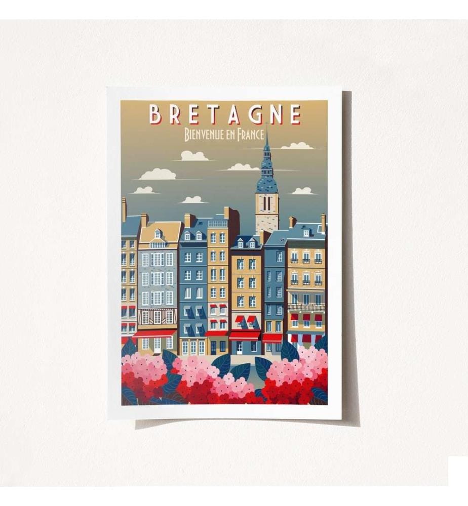 Poster A2, Multicolore, 100% Satin Mat