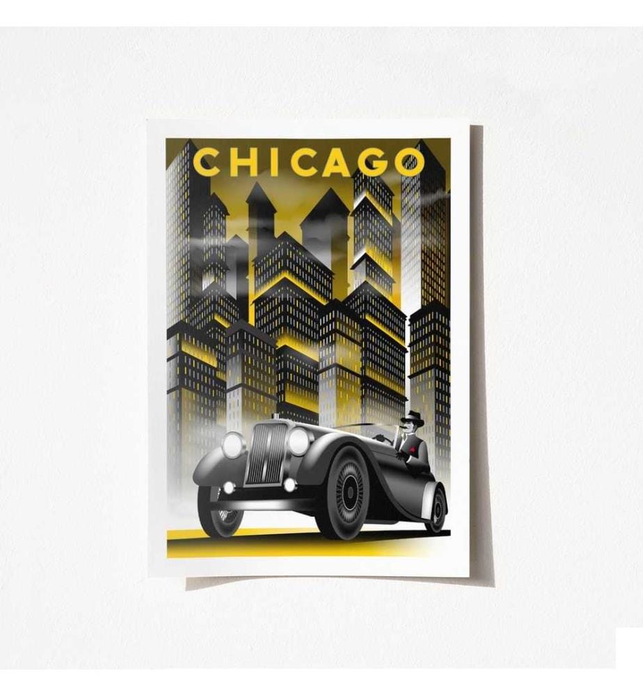 Poster A3, Multicolore, 100% Satin Mat
