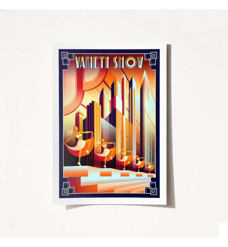 Poster A3, Multicolore, 100% Satin Mat