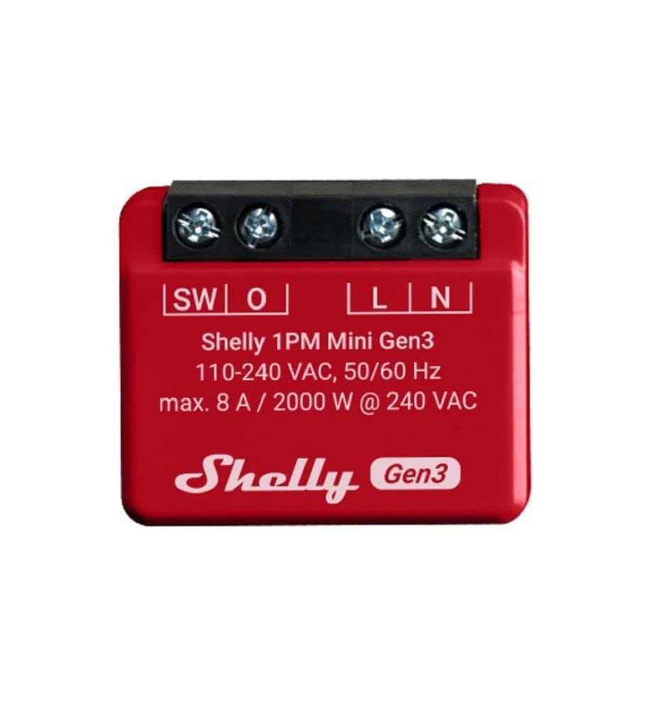 SHELLY - Actionneur de commutation Wi-Fi Mini PM Gen3