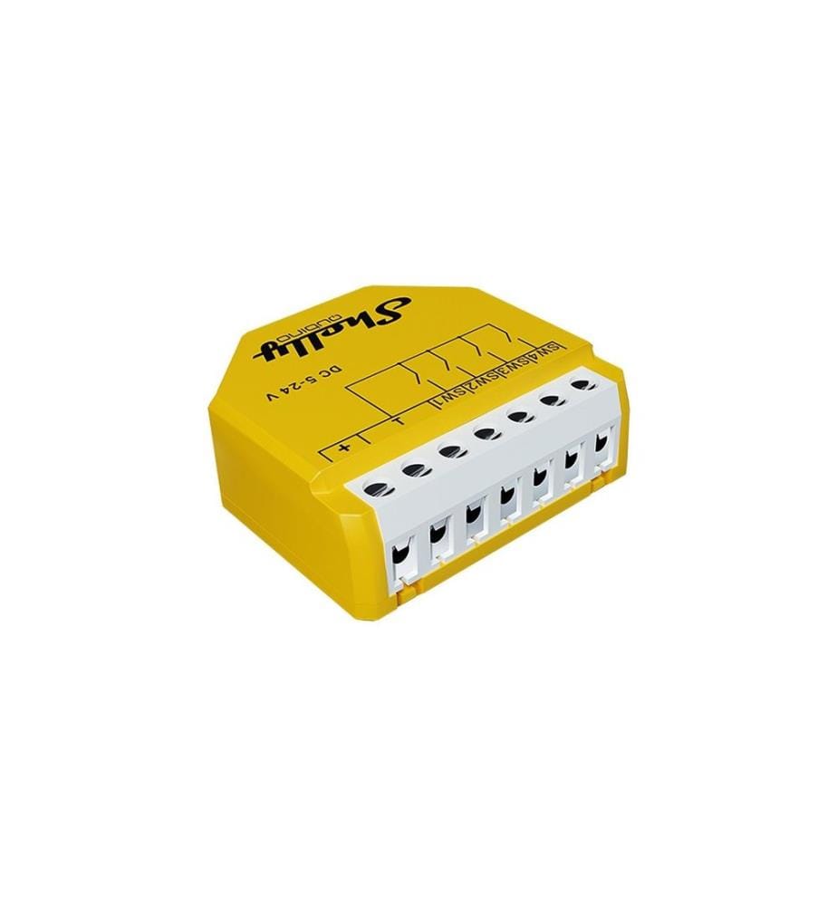 SHELLY - Interface de bouton-poussoir WiFi Qubino Wave i4 DC