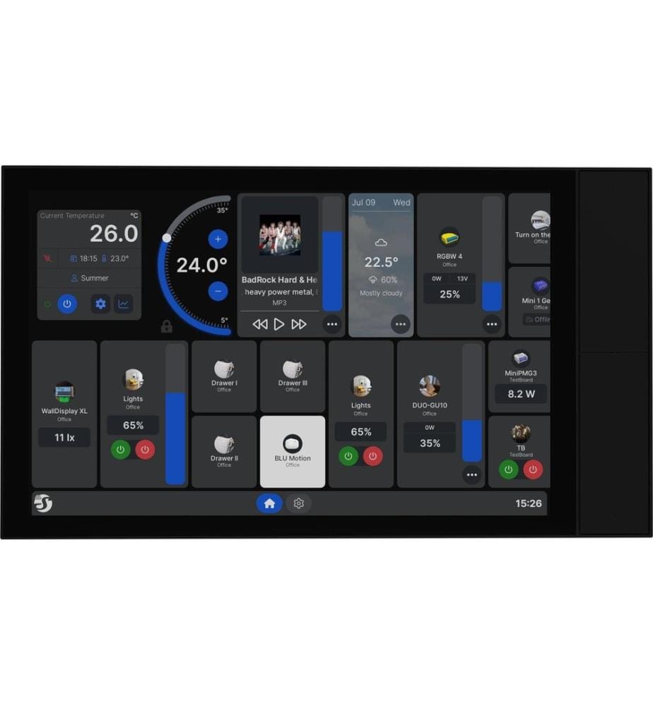 SHELLY - Android Wall Display XL noir