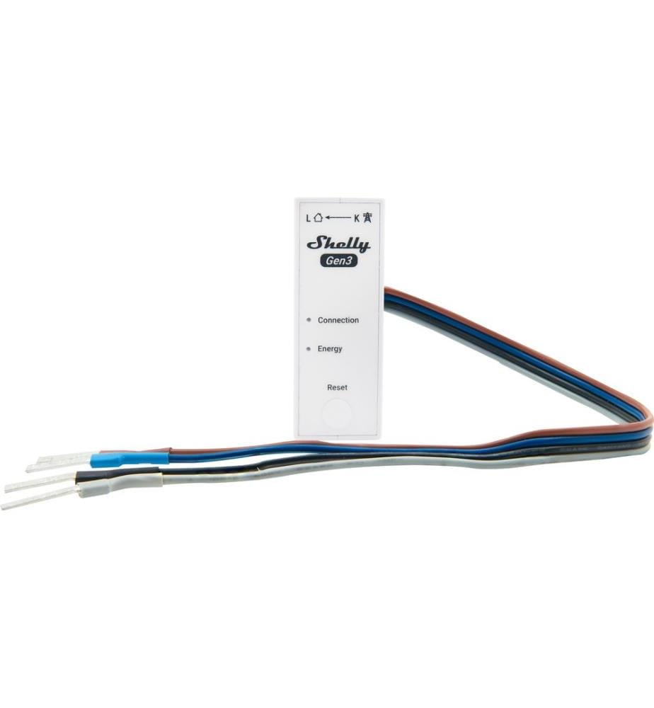 SHELLY - Appareils de mesure dénergie EM WiFi-Energy Meter 3P 63A Gen3