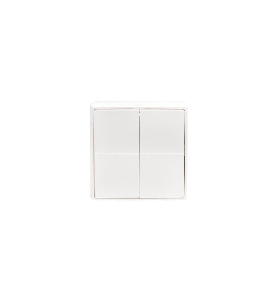 SHELLY - BLU Wall switch 4 blanc, stand alone