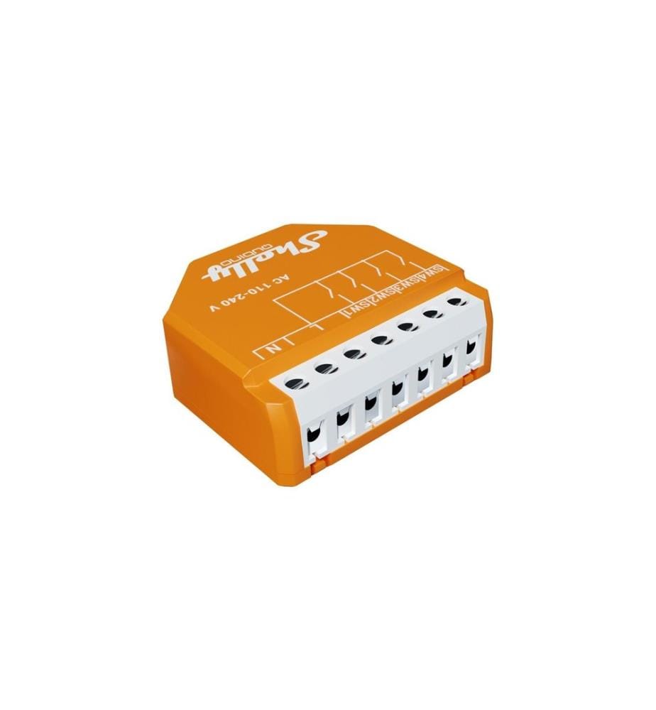 SHELLY - Interface de bouton-poussoir radio Qubino Wave i4 4 fois