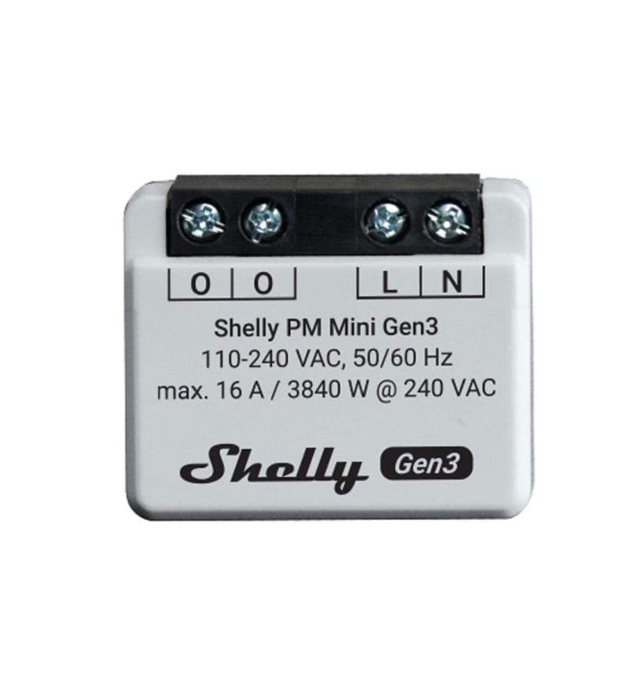 SHELLY - Mesureur de puissance WLAN PM Gen3