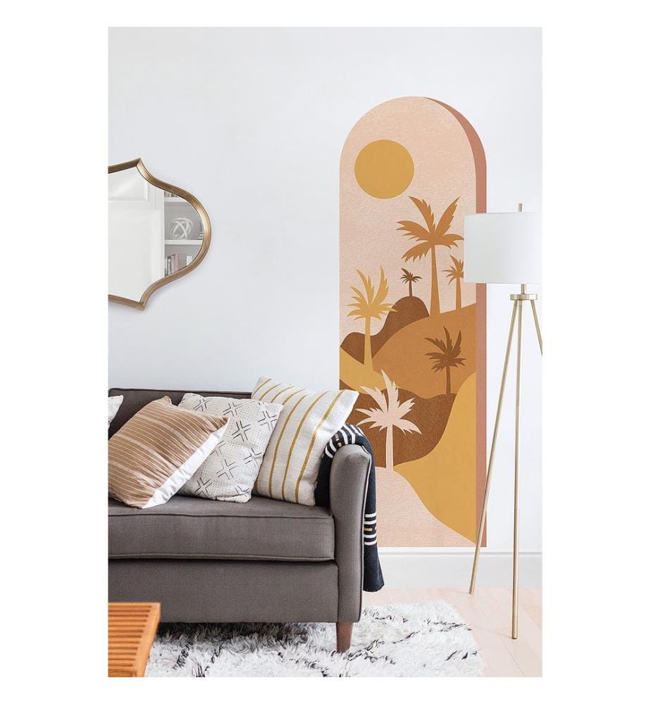 Autocollant mural décoratif, multicolore, 100 % PVC