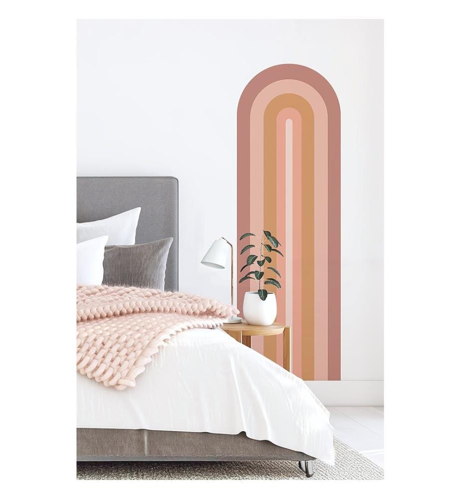 Autocollant mural décoratif, multicolore, 100 % PVC