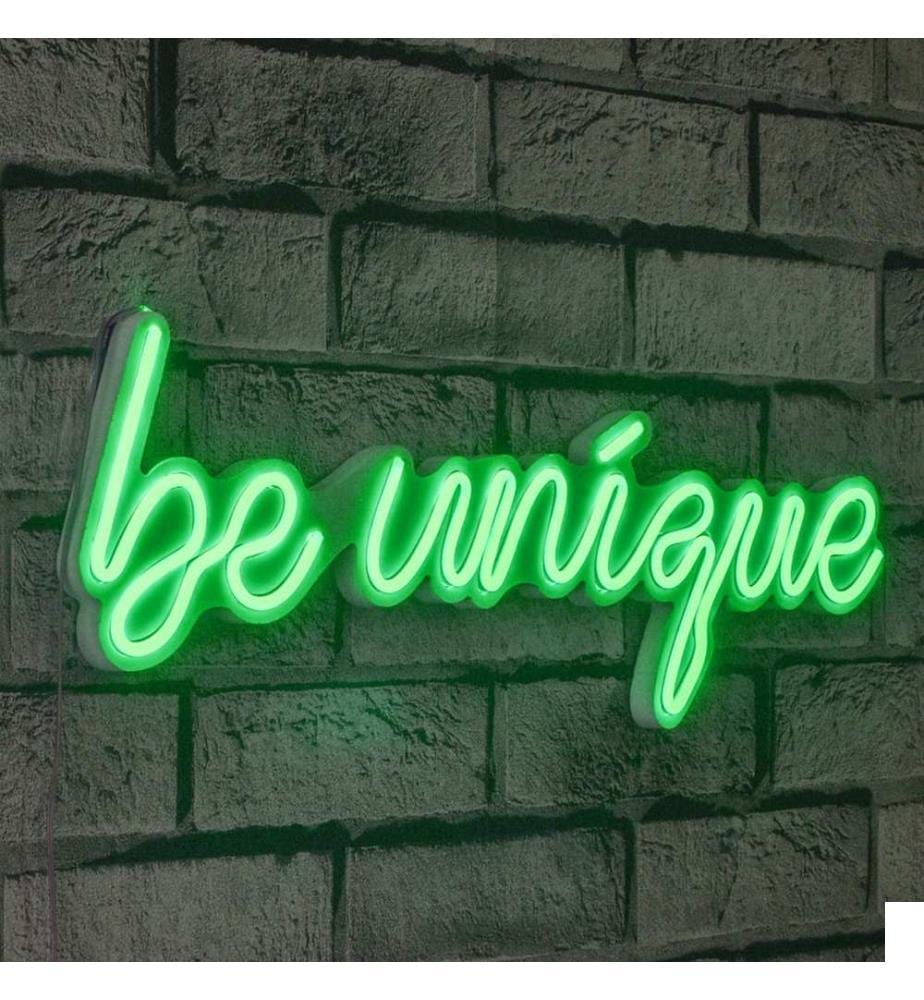 Éclairage décoratif à LED en plastique, vert, bandes de néon flexibles, tension d'alimentation 12 V