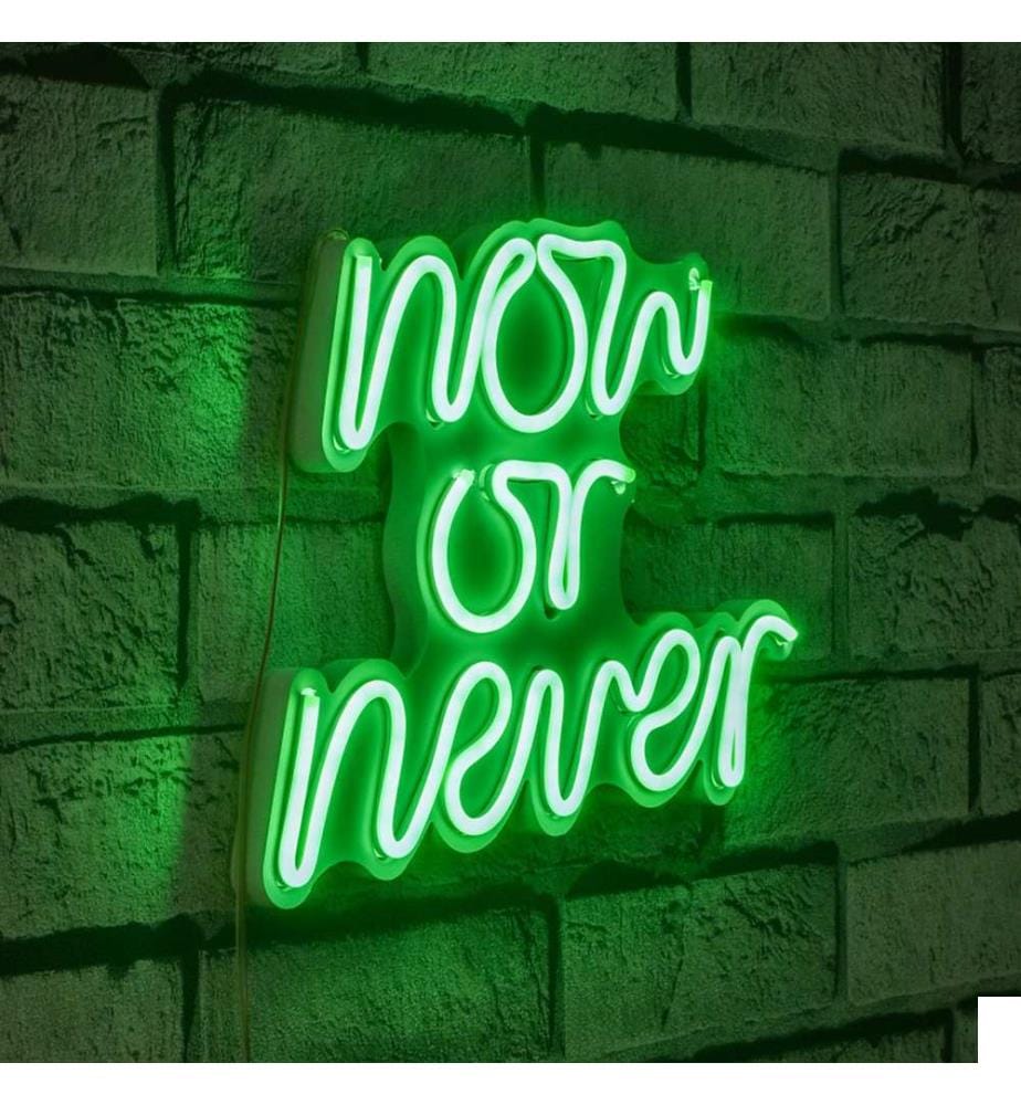 Éclairage décoratif à LED en plastique, vert, bandes de néon flexibles, tension d'alimentation 12 V