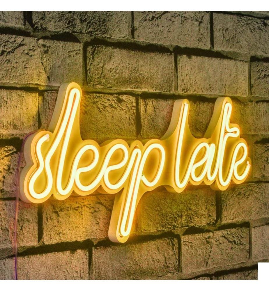 Éclairage décoratif à LED en plastique, jaune, bandes de néon flexibles, tension d'alimentation 12 V