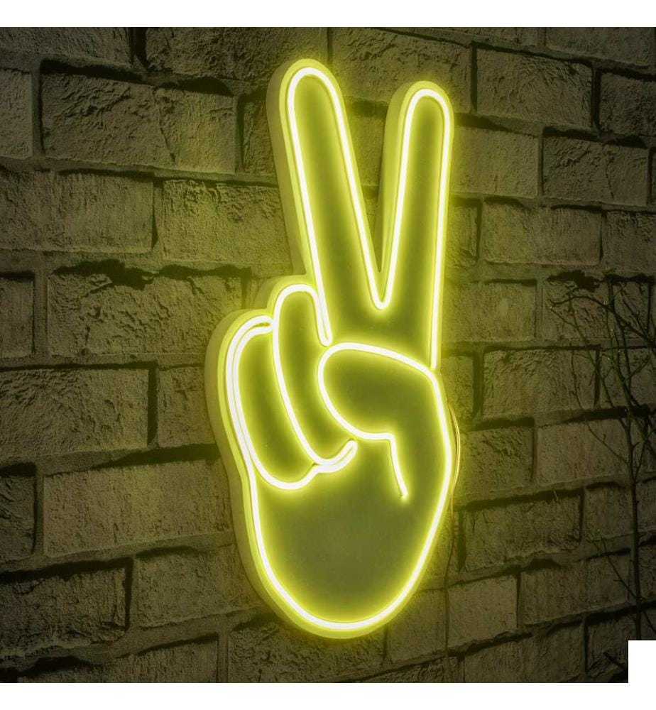 Éclairage décoratif à LED en plastique, jaune, bandes de néon flexibles, tension d'alimentation 12 V