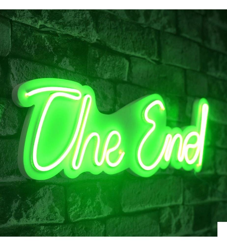 Éclairage décoratif à LED en plastique, vert, bandes de néon flexibles, tension d'alimentation 12 V