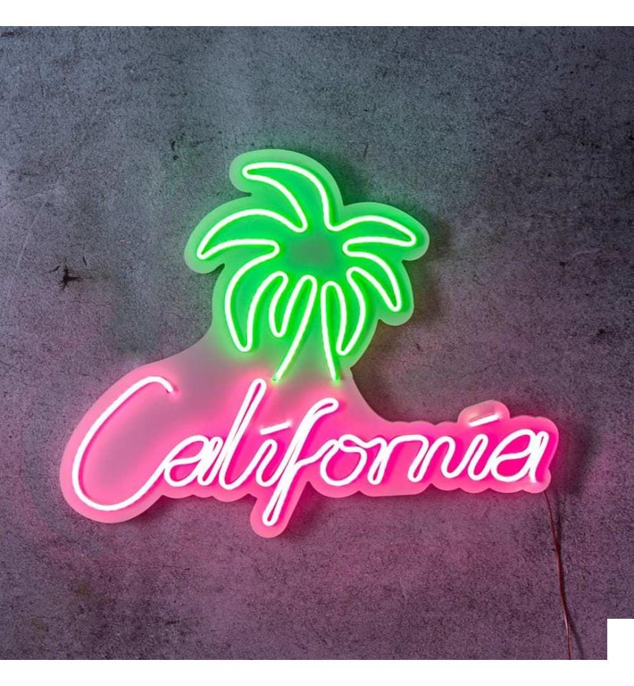 Éclairage décoratif à LED en plastique, vert, rose, bandes de néon flexibles, tension d'alimentation 12 V