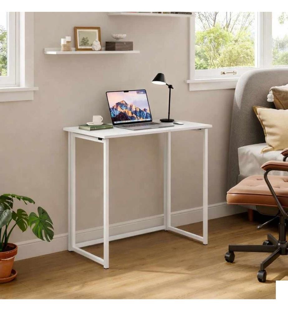 Bureau d'étude, panneau de particules 100 % mélaminé, blanc
