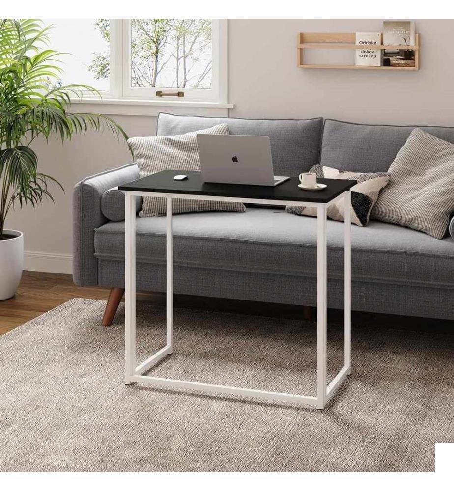 Bureau d'étude, panneau de particules 100 % mélaminé, noir