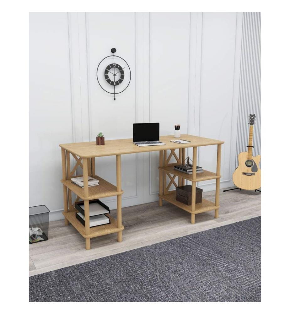Bureau d'étude, 100 % MDF, chêne