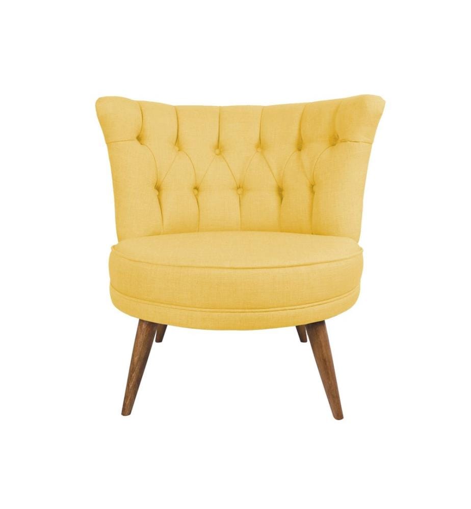 Jaune, Chaise De Bistrot, Bois Cadre Massif
