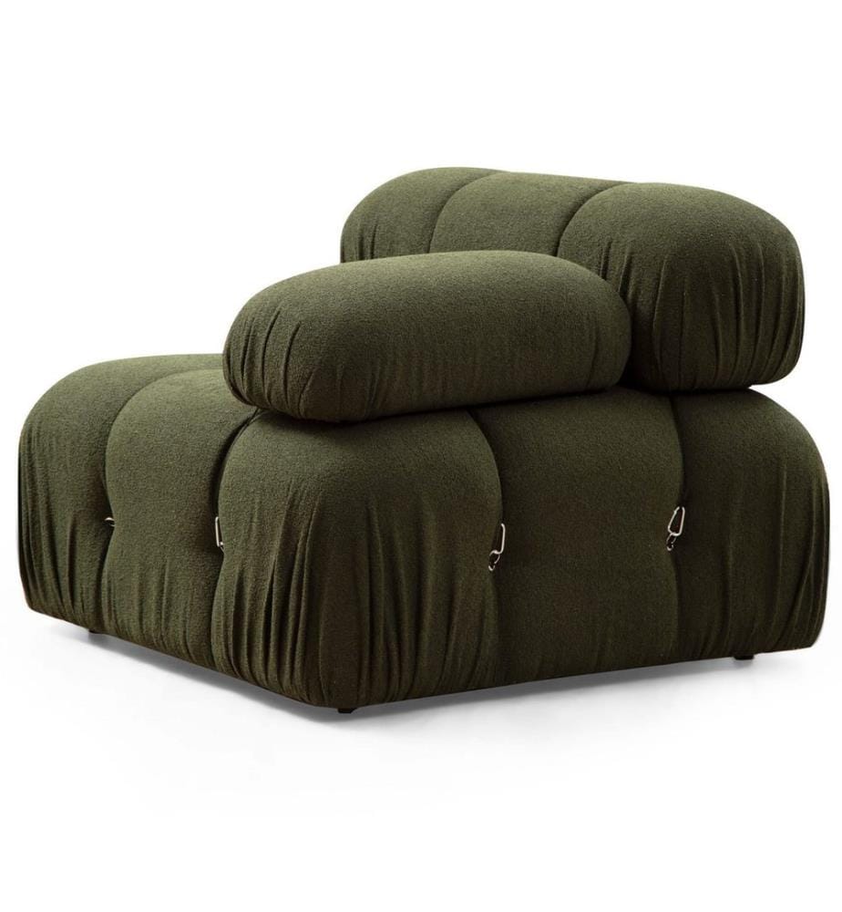 Vert, Canapé Lit, Bois Cadre De Hêtre , Cartouche