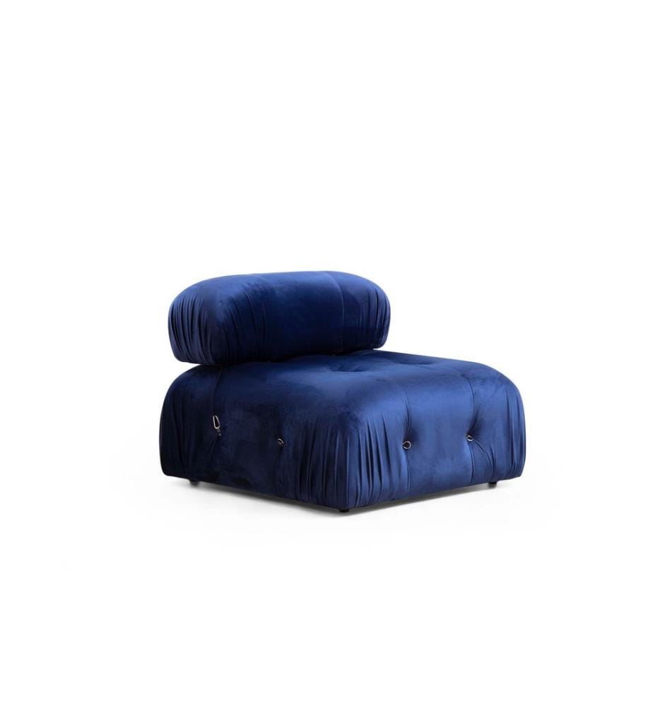 Bleu, Canapé Lit, Bois Cadre De Hêtre , Panneau De Planche