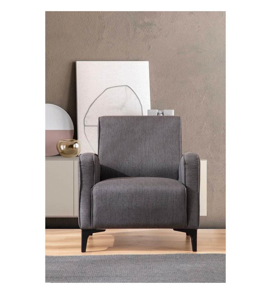 Anthracite, Chaise De Bistrot, Bois Cadre De Hêtre , Panneaux De Bord