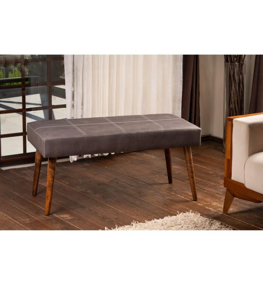 Anthracite, Sacs De Repos Classiques, Bois Cadre De Hêtre