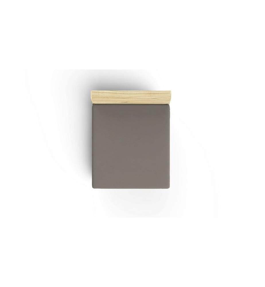 Drap-housse Ranforce, anthracite, 100 % COTON