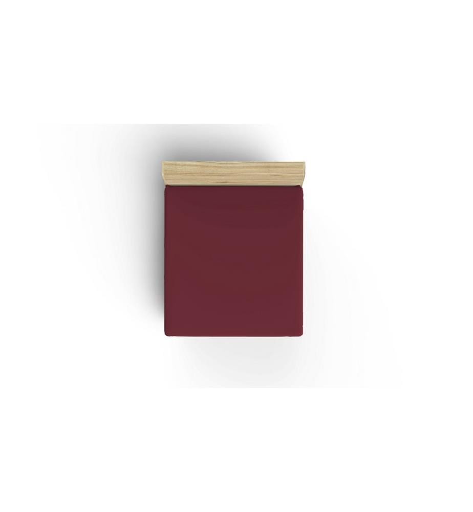 Drap-housse double XL Ranforce, marron, 100 % COTON