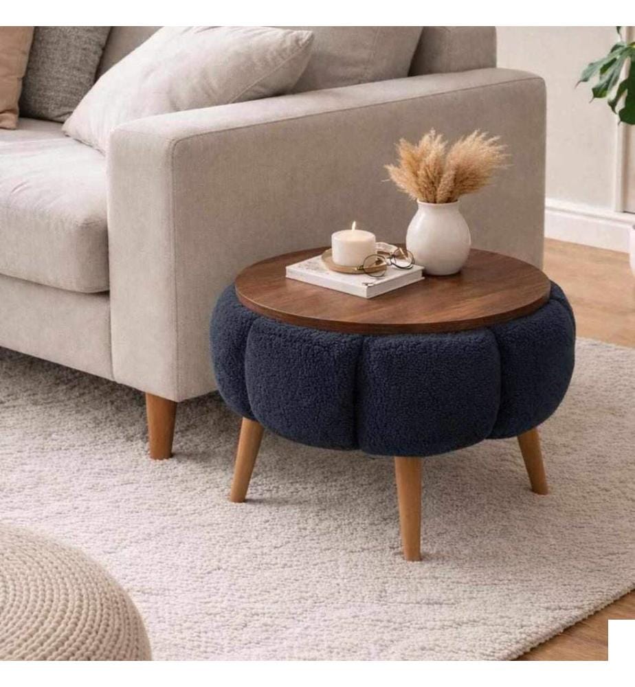 Table d'appoint, panneau de particules 100 % mélaminé, anthracite