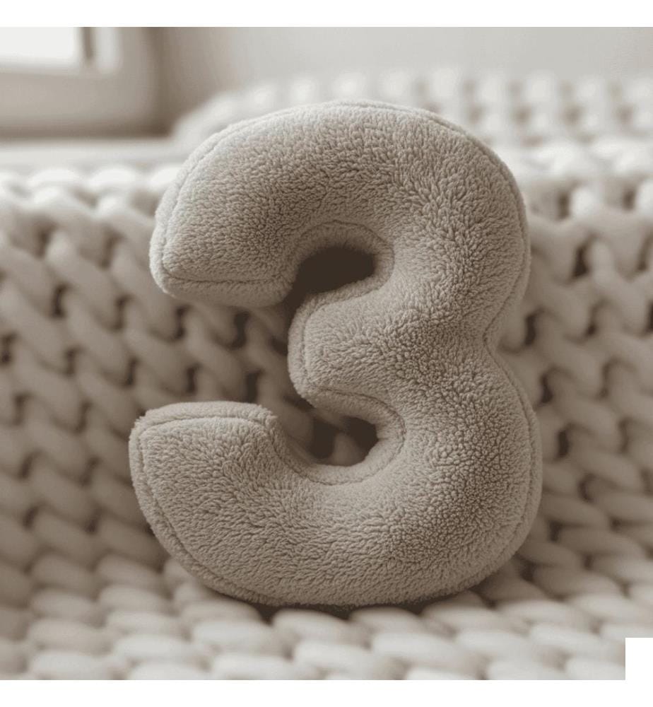 Coussin, 100 % WELLSOFT, Beige