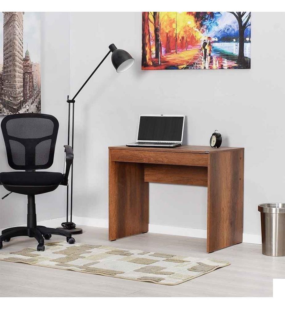 Bureau d'étude, Oslo, noyer, panneau de particules mélaminé
