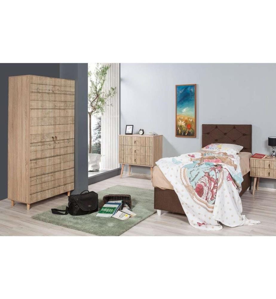 Armoire, chêne Sonoma, panneau de particules mélaminé