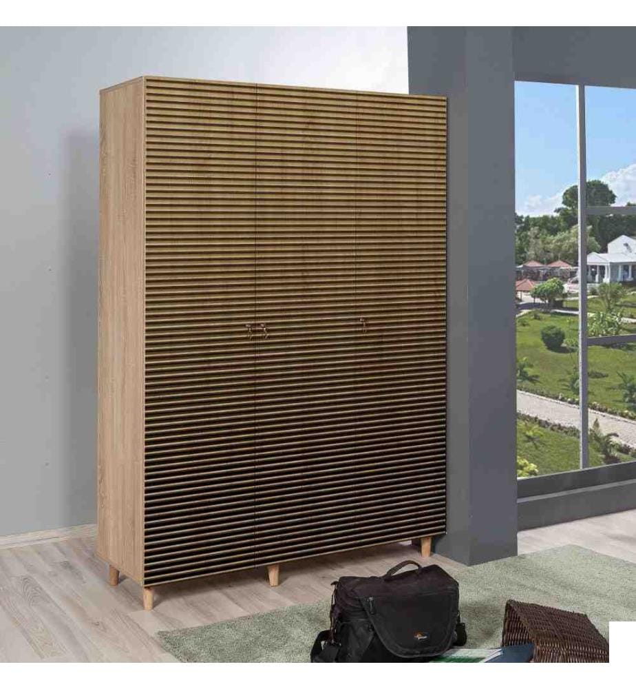 Armoire, chêne Sonoma, panneau de particules mélaminé