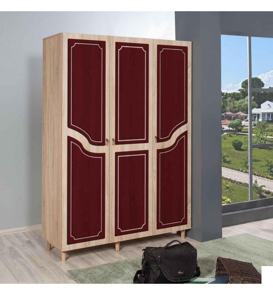 Armoire, chêne Sonoma, panneau de particules mélaminé
