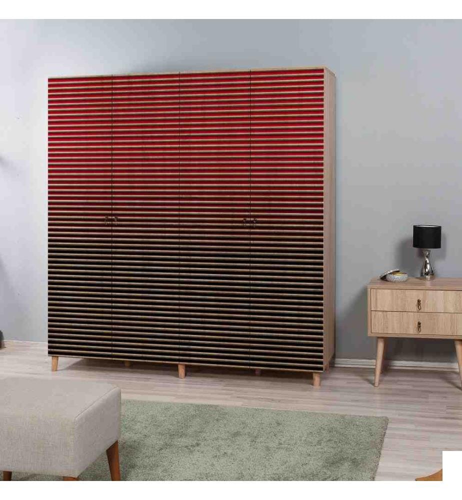 Armoire, chêne Sonoma, panneau de particules mélaminé
