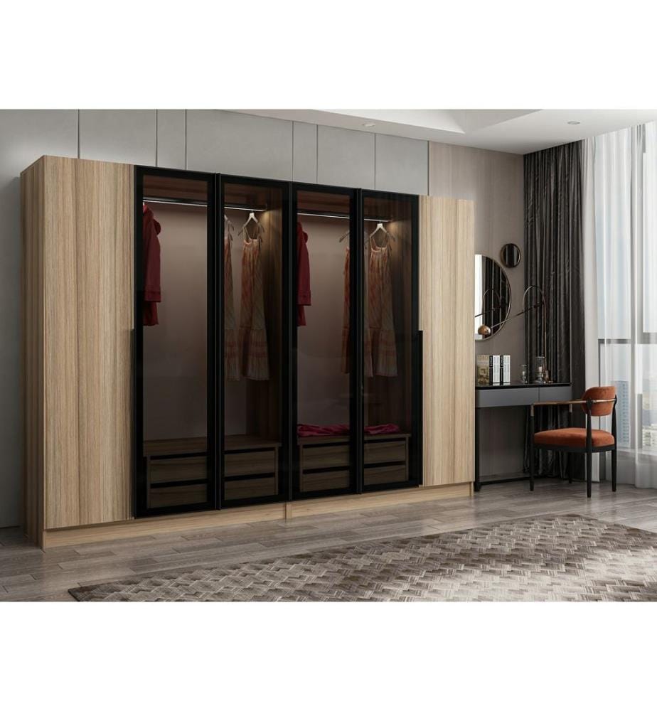 Armoire, protection contre la fumée, panneau de particules mélaminé